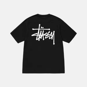 Stussy Basic Pigment Dyed T-Shirt  Black