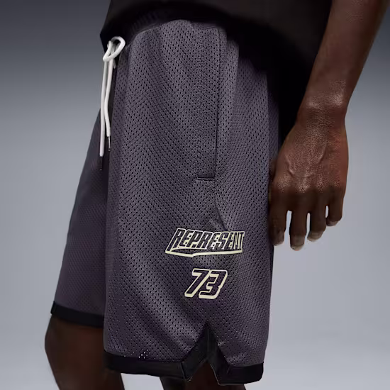 PUMA Oversized Shorts x Represent Grey - Imagen 5