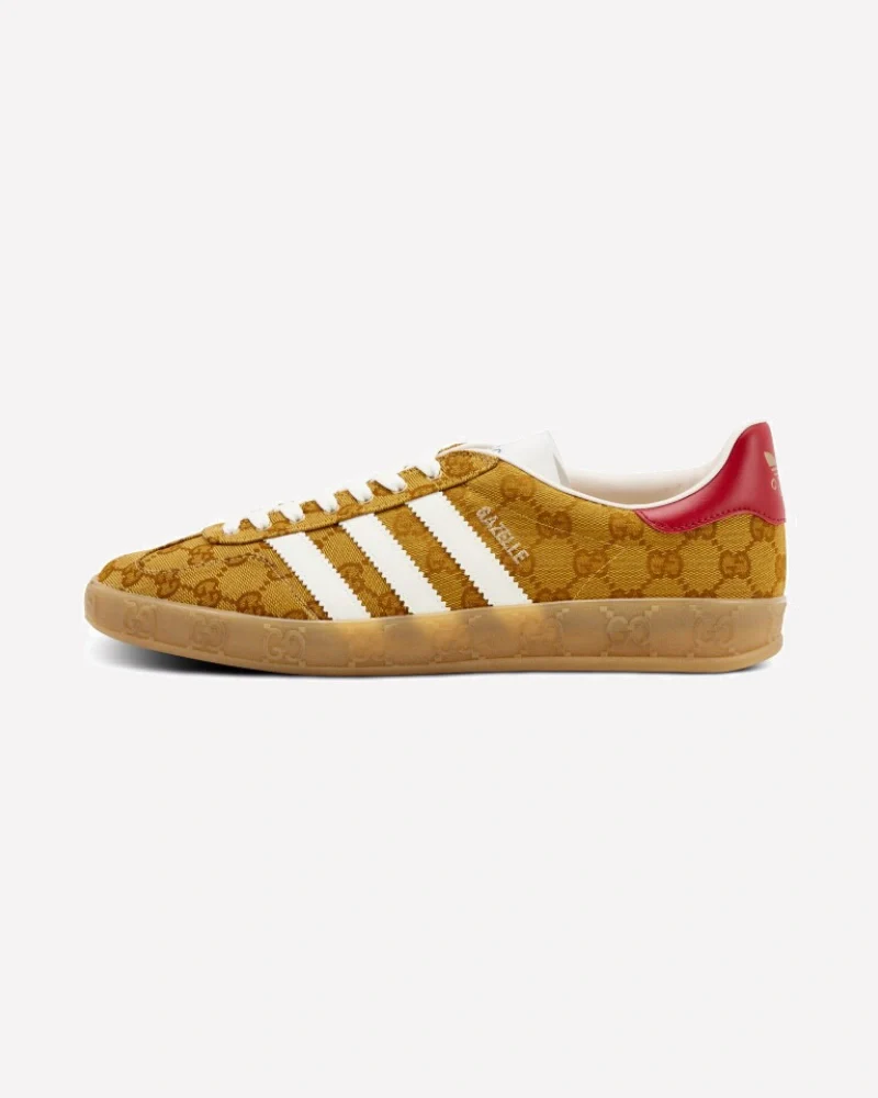 adidas Gazelle Gucci Original GG Beige Brown (Women's) - Imagen 2