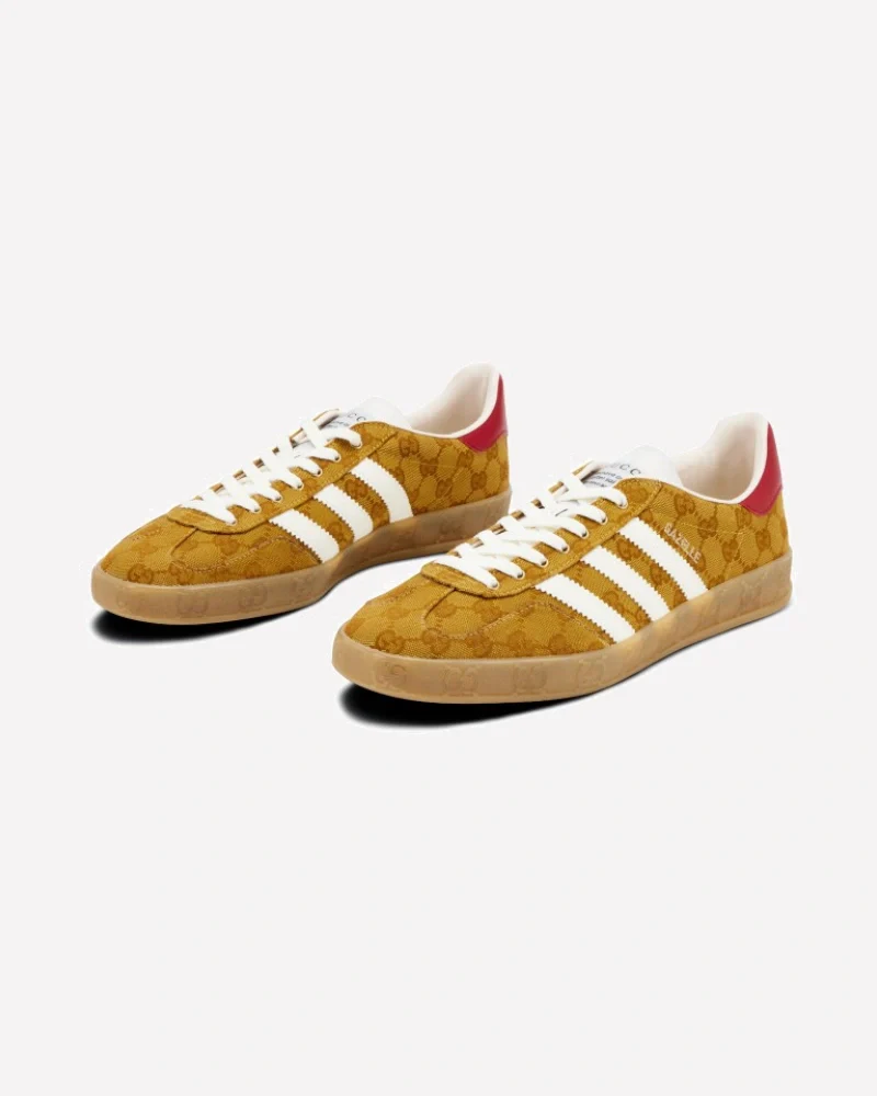 adidas Gazelle Gucci Original GG Beige Brown (Women's) - Imagen 3