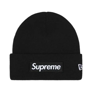 Supreme New Era Box Logo Beanie Black (FW25)
