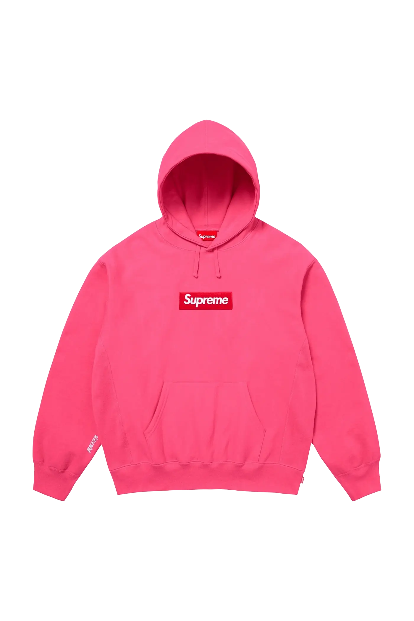 Supreme Hoodie Box Logo Pink (FW25) - Imagen 2