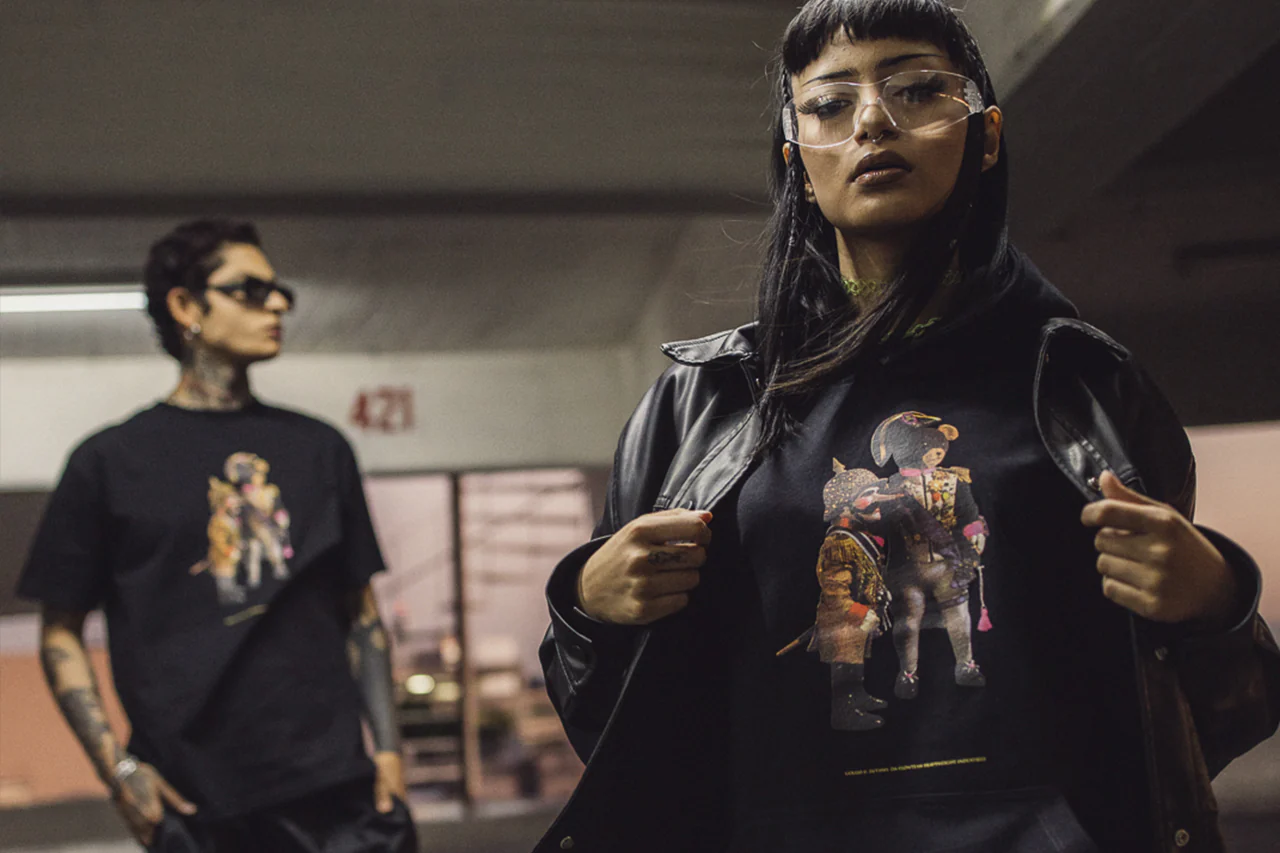 LUST X GOLGO Kaiser & Bear Hoodie - LBXGKYB270322